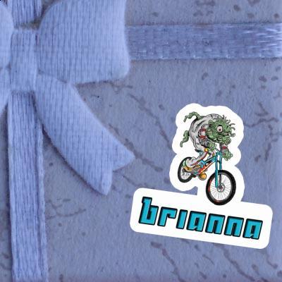 Brianna Sticker Downhill-Biker Image