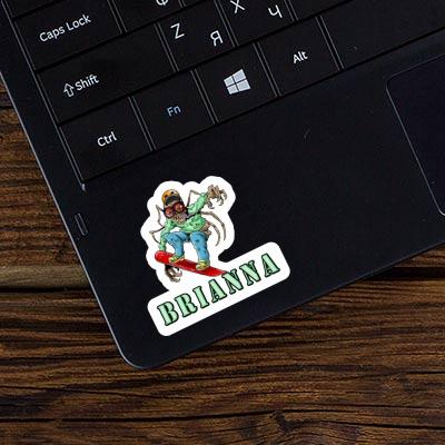 Sticker Freerider Brianna Laptop Image