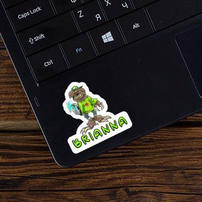 Sticker Brianna Monster Laptop Image