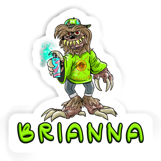 Sticker Monster Brianna Laptop Image