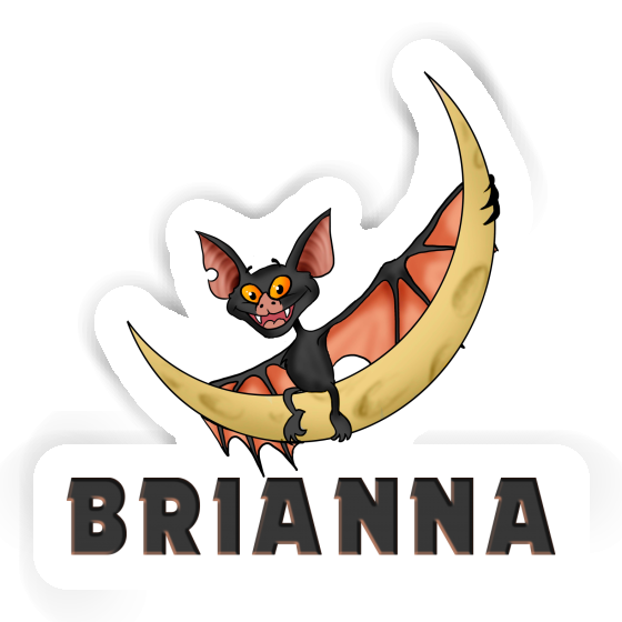 Brianna Autocollant Chauve-souris Notebook Image