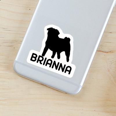 Sticker Pug Brianna Gift package Image