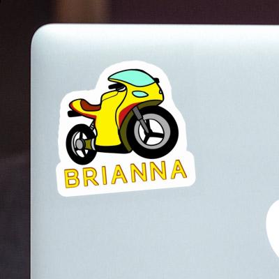 Sticker Motorcycle Brianna Laptop Image