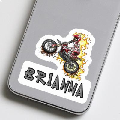 Sticker Dirt Biker Brianna Image