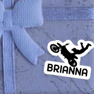 Brianna Sticker Motocross-Fahrer Laptop Image