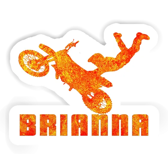 Brianna Sticker Motocross Rider Image