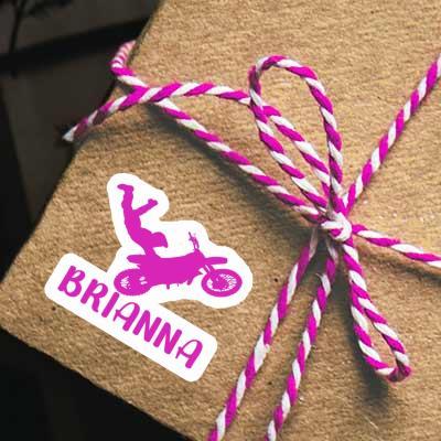 Brianna Sticker Motocross Rider Gift package Image