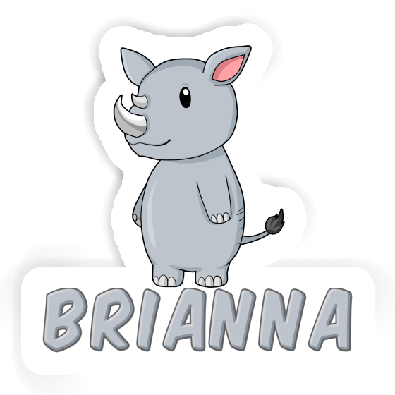 Sticker Nashorn Brianna Laptop Image