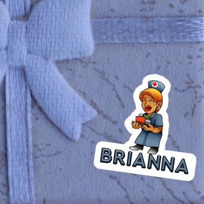 Sticker Nurse Brianna Notebook Image