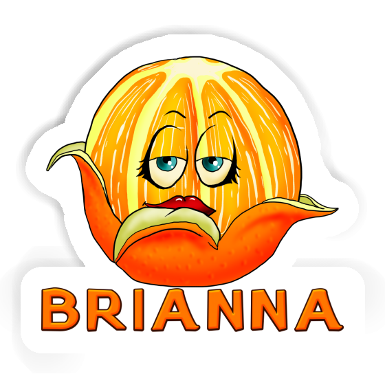 Orange Sticker Brianna Gift package Image