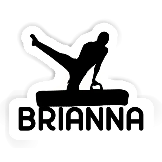 Sticker Gymnast Brianna Laptop Image