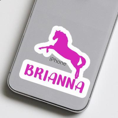 Brianna Autocollant Cheval Notebook Image