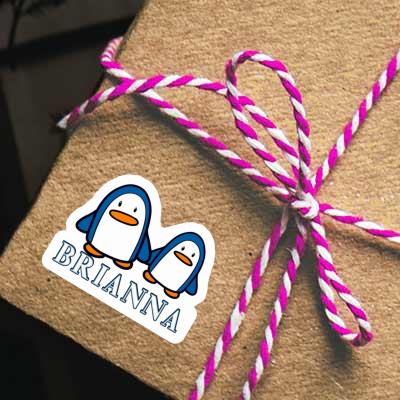 Sticker Brianna Penguin Laptop Image