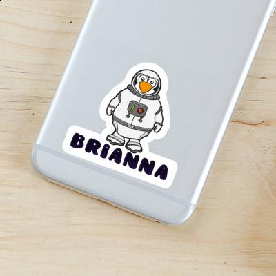 Astronaut Sticker Brianna Laptop Image