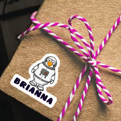 Astronaut Sticker Brianna Notebook Image