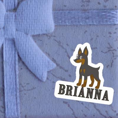 Pinscher Sticker Brianna Notebook Image