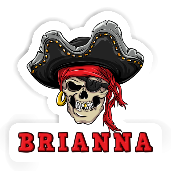 Brianna Sticker Pirate-Skull Notebook Image