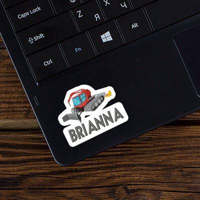 Sticker Snowcat Brianna Laptop Image