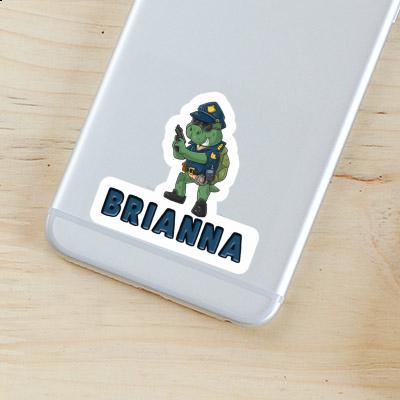 Brianna Sticker Polizist Image