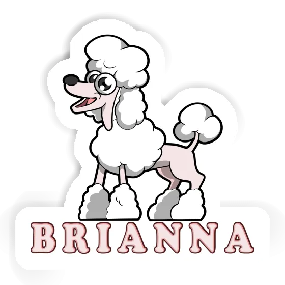 Autocollant Caniche Brianna Image