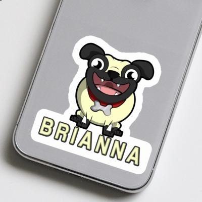 Pug Sticker Brianna Notebook Image