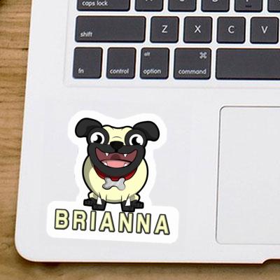 Pug Sticker Brianna Gift package Image