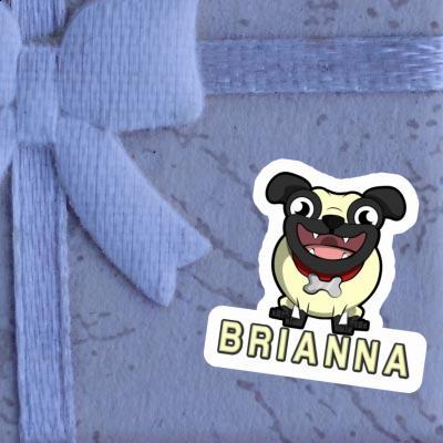 Pug Sticker Brianna Image