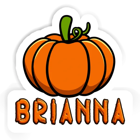 Sticker Pumpkin Brianna Laptop Image