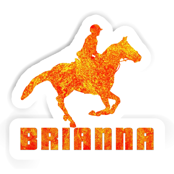 Sticker Brianna Horse Rider Gift package Image