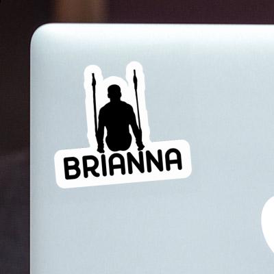 Brianna Sticker Ring gymnast Laptop Image