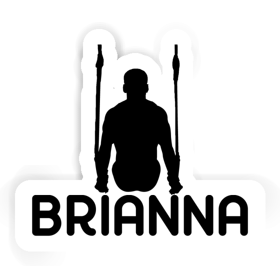 Brianna Sticker Ring gymnast Notebook Image