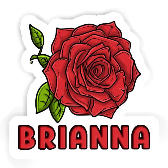 Rose Autocollant Brianna Notebook Image