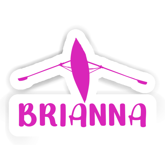 Brianna Sticker Ruderboot Laptop Image