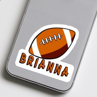 Sticker Brianna Rugby Ball Gift package Image