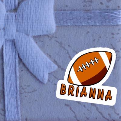 Sticker Brianna Rugby Ball Image