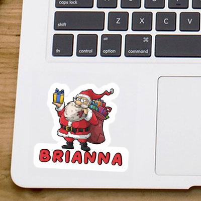 Santa Claus Sticker Brianna Notebook Image