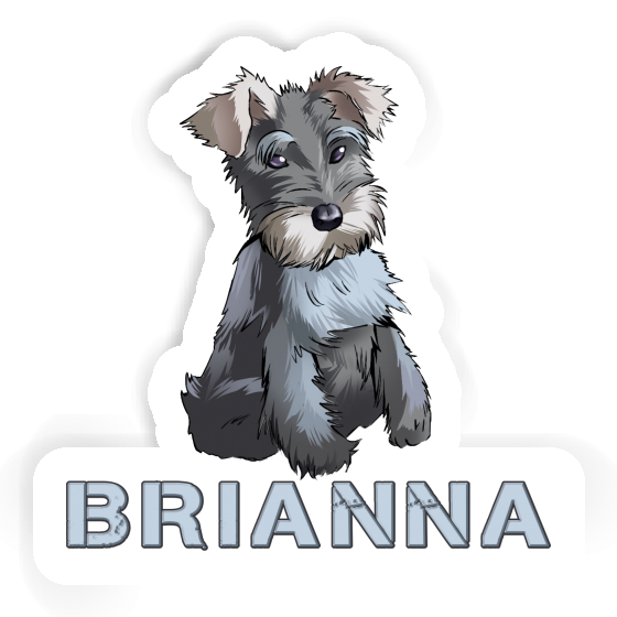 Sticker Schnauzer Brianna Gift package Image