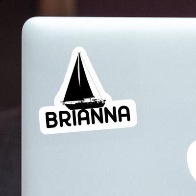 Sticker Brianna Sailboat Notebook Image