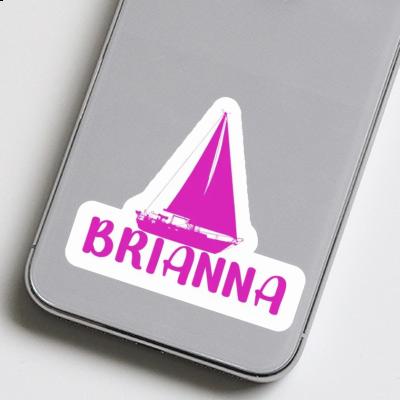 Sailboat Sticker Brianna Notebook Image