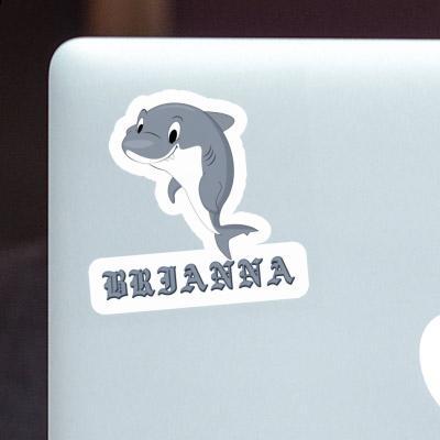 Shark Sticker Brianna Laptop Image