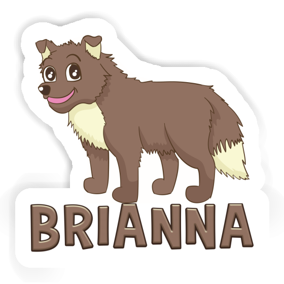 Aufkleber Hirtenhund Brianna Image