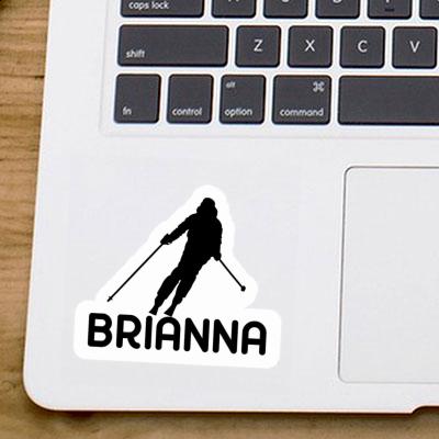 Autocollant Skieuse Brianna Image