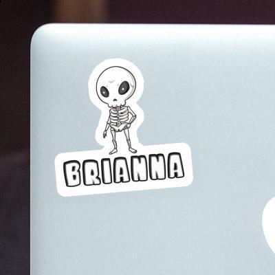 Sticker Skeleton Brianna Notebook Image