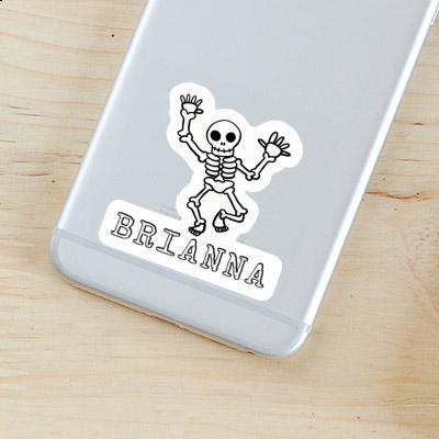 Skull Sticker Brianna Laptop Image