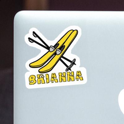 Brianna Sticker Ski Notebook Image