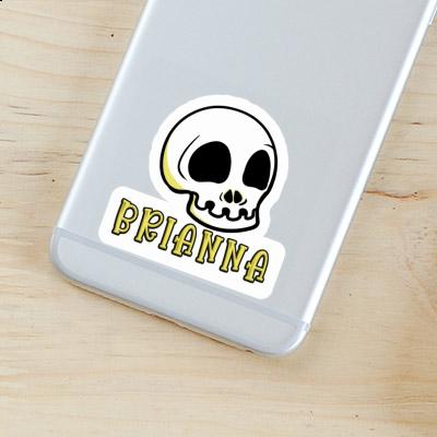 Skull Sticker Brianna Notebook Image