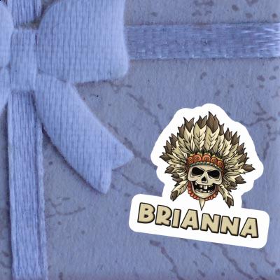 Brianna Aufkleber Totenkopf Gift package Image