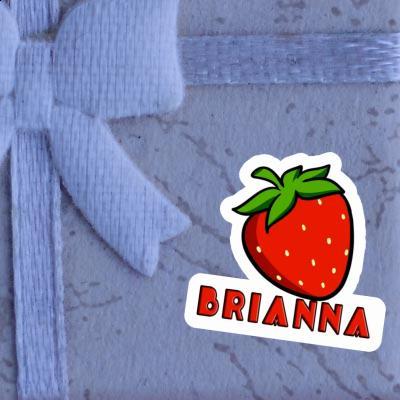 Erdbeere Sticker Brianna Image