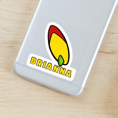 Surfboard Sticker Brianna Image