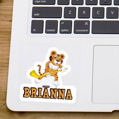 Sticker Tiger Brianna Laptop Image